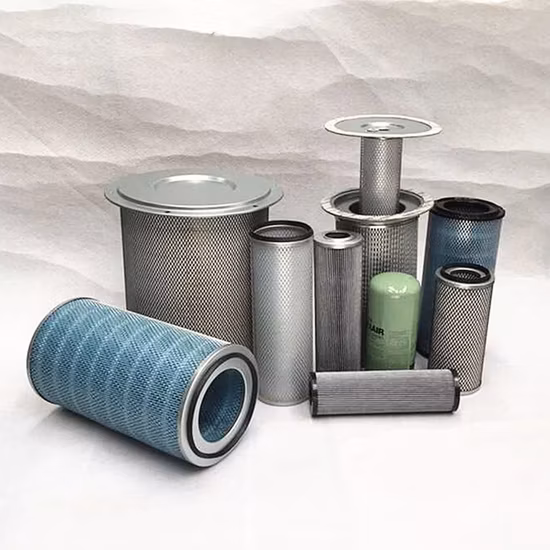 스크류 공기 압축기 필터 교체 부품 공기 필터 오일 필터, 분리기 중국 공급 업체